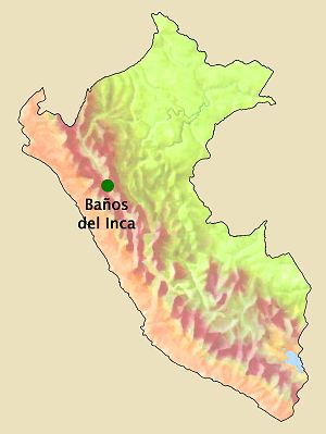 Cajamarca, Ba�os del Inca