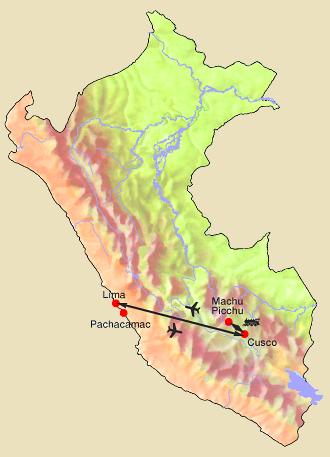 Roundtrip Peru in a few days