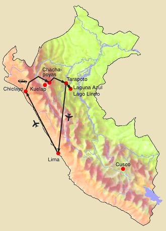 Roundtrip Northern Peru