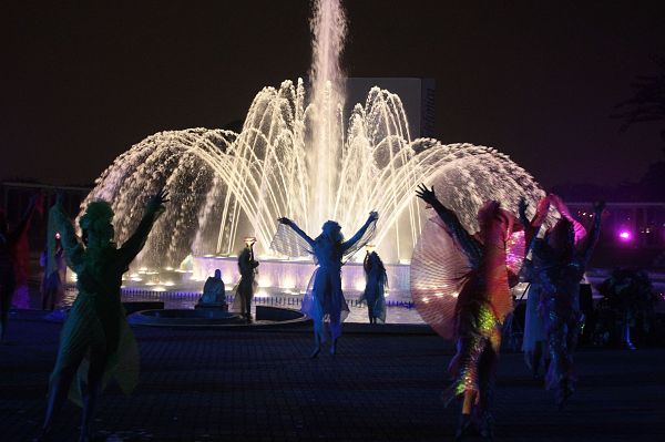 Circuito m�gico del agua