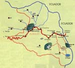Grenz�bergang Peru–Ecuador