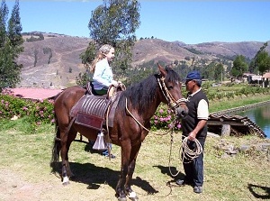 Fundo El Chocho, Reiten